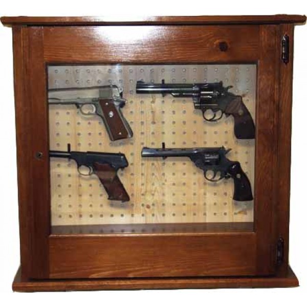 620 Pine Pistol Cabinet
