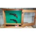 #624 Solid Oak Pistol Cabinet